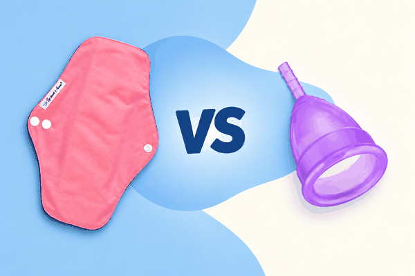 Pads menstruels ou cup : qu'est-ce qui est plus intéressant ?