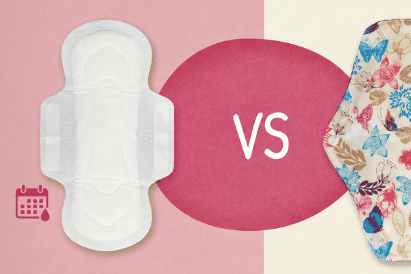 Pads menstruels VS serviettes jetables : LE comparatif