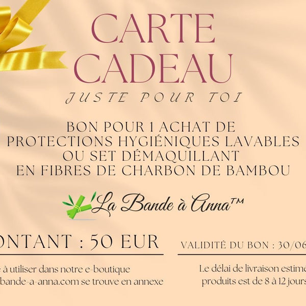 Carte Cadeau La Bande à Anna