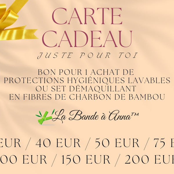 Carte Cadeau La Bande à Anna